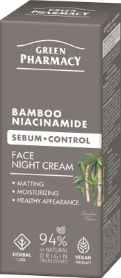 Obrázok produktu pre Green Pharmacy Regeneračný nočný krém Bamboo & Niacinamide 50 ml