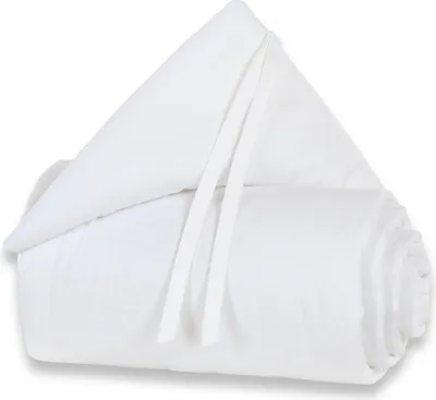 Produktbild von babybay Nestchen Organic Baumwolle passend für Modell Maxi, Boxspring, Comfort und Comfort Plus, weiß