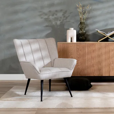 Produktbild von Bronx71 Sessel City Leinen taupe