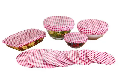 Zdjęcie produktu dla Zestaw nakładek na pojemniki spożywcze CLASSIC, 12 sztuk