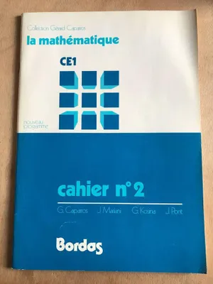 Image de La mathematique au c.e.1 cahier n°2