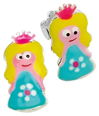 Produktbild von Scout Kinder Ohrringe Ohrstecher Silber Prinzessin Mädchen 262169100