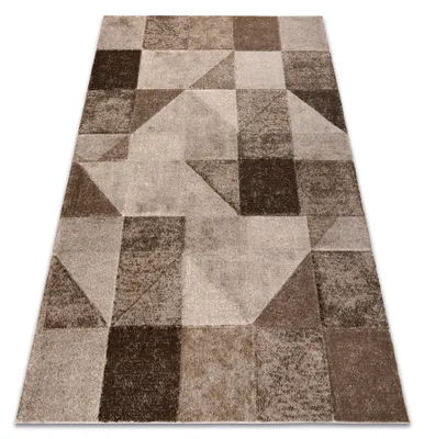 Imagen del producto de Alfombra ARCANA 0822 – / marrón, geométrica, moderna beige 200x290 cm