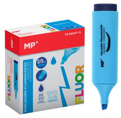 Produktbild von MP Textmarker 12 Stück Blau