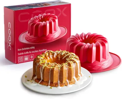 Productafbeelding van Gugelhupf-vorm met handgrepen, 24 cm, met antiaanbaklaag, geschikt voor het bakken van cakes