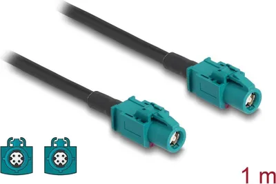 Productafbeelding van Delock kabel, HSD-Z connector naar HSD-Z connector, 1 meter