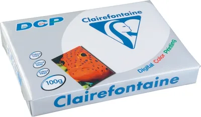 Obrázok produktu pre Clairefontaine 1822C, Laserová/atramentová tlač, A3 (297x420 mm), 500 listy, 100 g/m², Biela, 110 µm