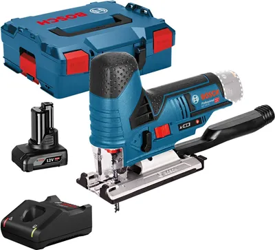 Produktbild von Bosch Akku-Stichsäge GST 12V-70 / 1x 4,0 Ah Akku + Ladegerät in L-Boxx