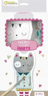 Produktbild von Clairefontaine Friends to Paint, Katze Huguette