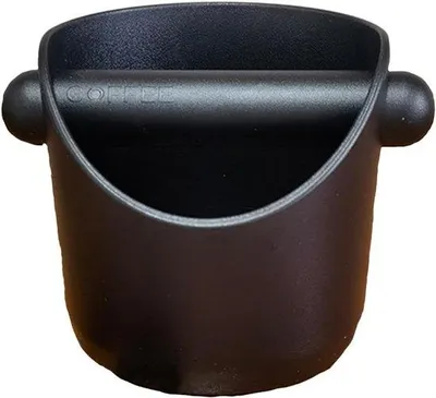 Image de Pot à café et à boissons - avec un socle en caoutchouc et en silicone - noir - pièce unique.