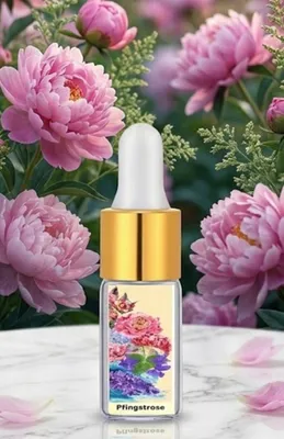 Produktbild von GKA Parfüm Öl Pfingstrose aus Frankreich Parfümöl Kosmetik Meeresakkord, Veilchen, Pfingstrose, Flieder, Moschus, Vanille sehr intensiv Probierfläschchen