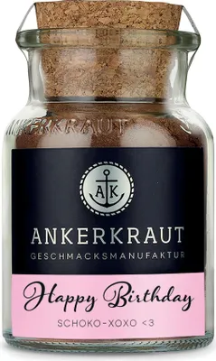 Produktbild von Happy Birthday Gewürz, 90g im Korkenglas
