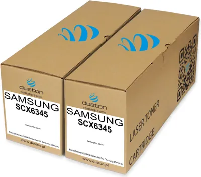 Obrázok produktu pre 2x SCX6345, SCX-D6345A Tonerová tlačová kazeta čiernej farby kompatibilná so Samsung SCX-6345 SCX-6345N SCX-6345NJ