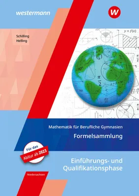 Produktbild von Mathematik für Berufliche Gymnasien. Formelsammlung. Ausgabe für das Kerncurriculum 2018. Niedersachsen