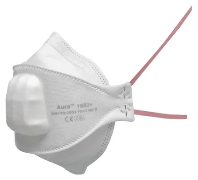 Produktbild von 8x 3M Atemschutzmaske Aura 1883+, FFP3 NR D