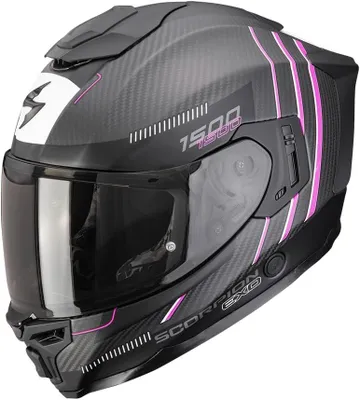 Produktbild von EXO-1500 CARBON AIR ZITY in mattschwarz-Rosa Größe M