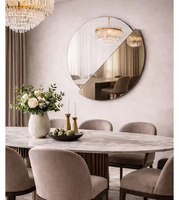 Produktbild von Skye Decor, Spiegel in Bronze, 68 x 63 cm, 100% Melaminbeschichtete Spanplatte, Modern