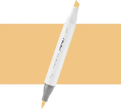 Zdjęcie produktu dla Dwustronny pędzel i dłuto OHUHU, YR7 Cadium Yellow