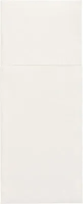 Produktbild von 50 Servietten "ROYAL Collection" 40 cm x 30 cm weiss mit Besteckfalz