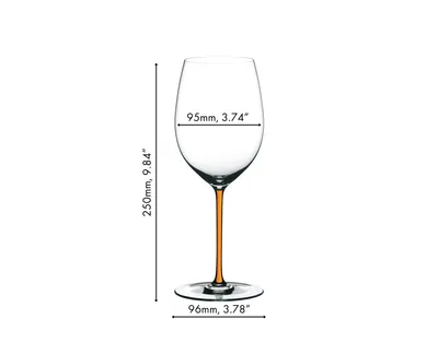 Zdjęcie produktu dla Riedel FATTO A MANO CABERNET/MERLOT ORANGE 1 Stück 490000O98