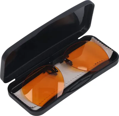 Zdjęcie produktu dla Okulary z filtrem niebieskiego światła - składane pod kątem 180°, pomarańczowe soczewki do noszenia, idealne do komputerów i okrągłych oprawek