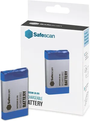 Obrázek produktu pro Safescan Aufladbare Batterie für 6185 in Retail-Verpackung