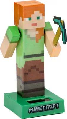 Produktbild von Minecraft Alex Solar Pal Wackelfigur