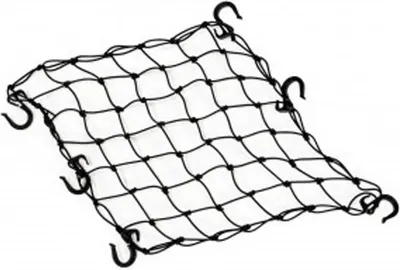 Produktbild von Burley 960130, Frachtnetz, Schwarz, 251 mm, 254 mm, 25 mm