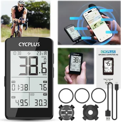 Obrázek produktu pro Cycplus M3 ANT+ Bluetooth BLE 5.0 1500mAh GPS cyklistický počítač
