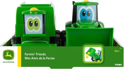 Zdjęcie produktu dla TOMY John Deere Mali przyjaciele duopak 47193