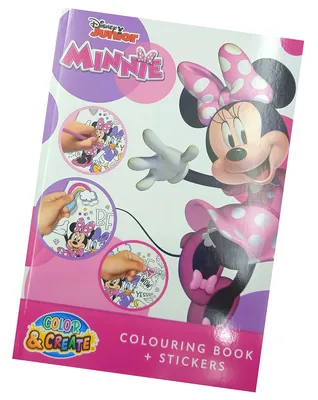 Produktbild von Disney Maxi-Malbuch mit Stickern - Minnie Mouse