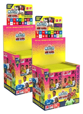 Immagine prodotto di Topps Match Attax 2022/23 - 2 espositori (72 buste)