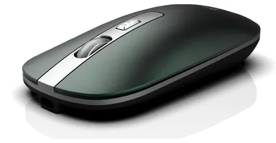 Produktbild von INCA Maus IWM-531RY 1600 DPI,Wireless & BT, Akku, Grün retail