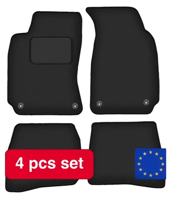 Image de Tapis de sol pour voiture, antidérapants, faciles à nettoyer, noirs