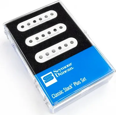 Produktbild von Seymour Duncan STK-S4S Classic Stack Plus Strat Pickup Set White