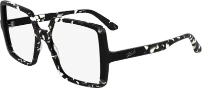 Produktbild von Karl Lagerfeld KL6169 MARBLE BLACK/BLACK 54/17/140 Damenbrillen Brillen