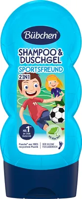 Zdjęcie produktu dla Bübchen Kids 2w1 Sportsfreund Szampon i Żel pod Prysznic 230 ml