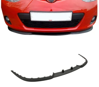 Cup Spoiler Lippe Spoilerlippe Frontspoiler Stoßstange Frontschürze für Mazda 2 – Produktansicht