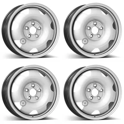Immagine prodotto di 4 cerchi in acciaio Alcar, 7.0Jx17 pollici, offset 55, 5x120, per Volkswagen T5, T6, T6.1, set di 4