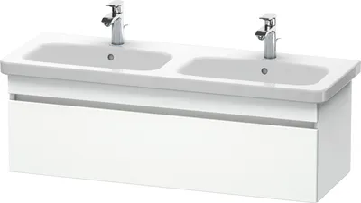 Produktbild von Waschtischunterbau DURASTYLE 448x1230x398mm weiß matt/weiß matt weiss matt/weiss matt