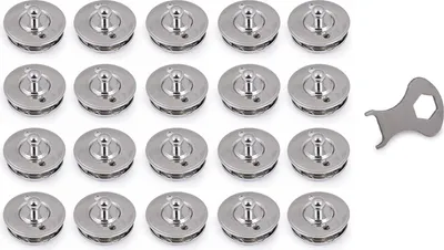 Produktbild von TENAX® Set 20/30/50/100 Stk. Unterteil für Stoffe & Planen für 2-5 mm Stärke Größe: 20er Set