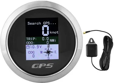 Produktbild von Dailygoods – Tachos 85mm – Wasserdichter digitaler Tacho – Gehäuse aus Edelstahl – Geeignet für Auto/Boot – Drahtlose Navigationsanzeige – Einfache Installation