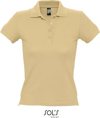 Immagine prodotto di SOLs 11310 | Poloshirt da donna People 210 - Colore: Sabbia - Taglia: XL