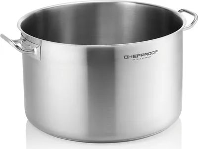 Produktbild von Fleischtopf CHEFPROOF, Ø 60 cm, 104 ltr., Chromnickelstahl
