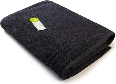 Produktbild von A&R AR506 | Organic Strandtuch Bio Baumwolle - 100 x 180 cm - Farbe: Black - Größe: 100 x 180 cm