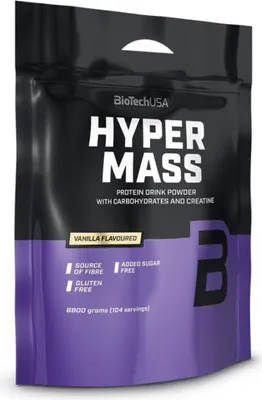 Image de Gainers - Biotech USA - Hyper mass (6,8kg) - Saveur Vanille