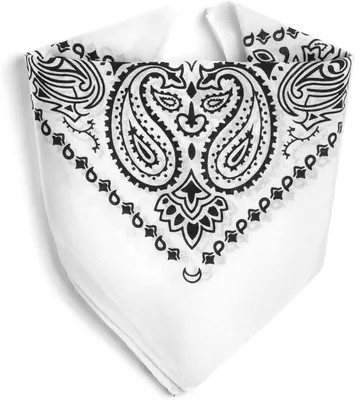 Productafbeelding van Bandana - Neckerchief Zakdoek - Mode Accessoire - Paisley Motief - 54 x 54 cm - 20 Kleuren