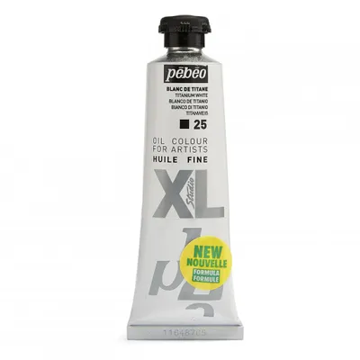 Image de Pebeo Studio XL peinture à l'huile, 37 ml, 25 blanc de titane