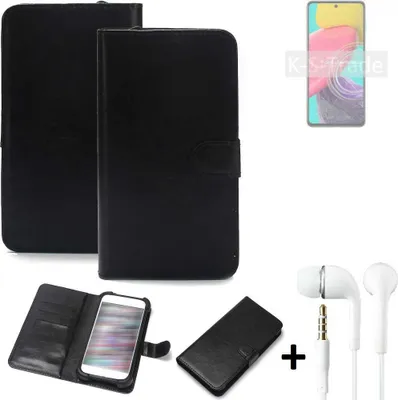 Produktbild von K-S-Trade Wallet Case Handyhülle kompatibel mit Samsung Galaxy Quantum 3 Schutzhülle Flip cover Flipstyle Tasche Hülle Flipcover Slim Bumper