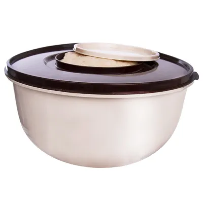 Produktbild von Orion Rührschüssel Teigschüssel mit Deckel und Spritzschutz 5l